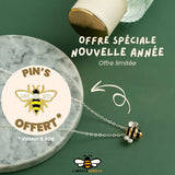 Collier L'Abeille Rebelle