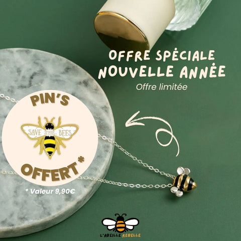 Collier L'Abeille Rebelle