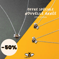 Offre Spéciale Famille : 3 Colliers l'Abeille Rebelle (-50%)