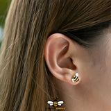 Boucles d'Oreilles L'Abeille Rebelle